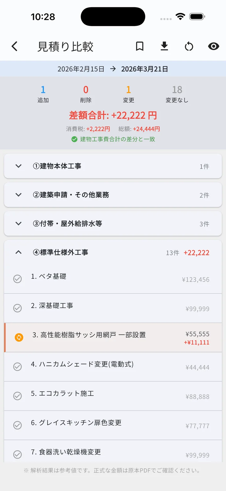 2版比較結果（全項目表示・フィルタ解除）